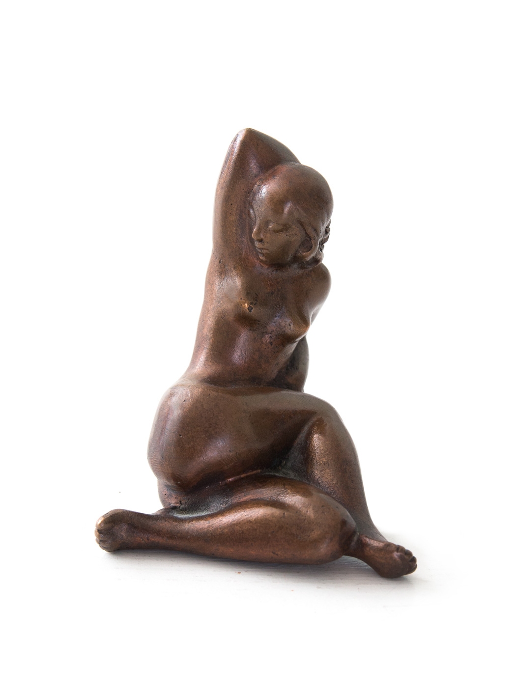 Jens Jacob Bregnø, Kvindefigur i bronze, 1919